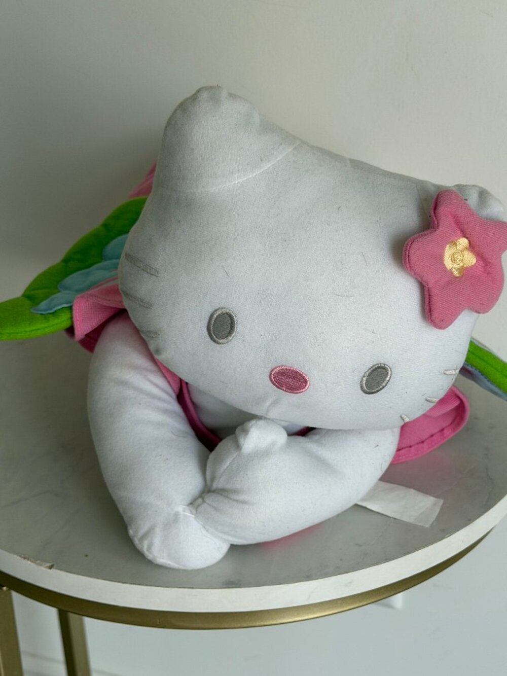 Hello Kitty Butterfly Fairy Plush Pink Wings Sanrio Stuffed Animal Toy 2011